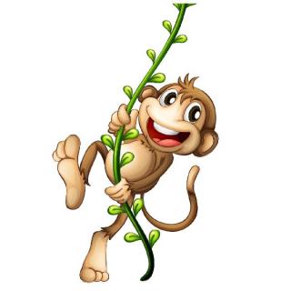 cute monkey png