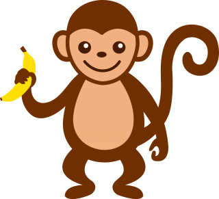 Monkey Cartoon png download - 999*999 - Free Transparent Monkey