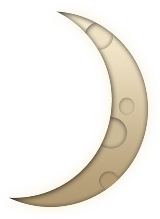 Icon Moon Vector PNG Transparent Background, Free Download #23654