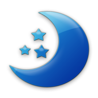 Moon icon on transparent background 16774525 PNG