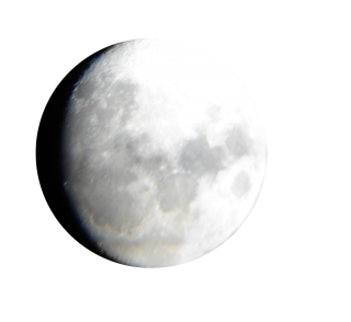 Realistic Moon PNG Clipart Image​