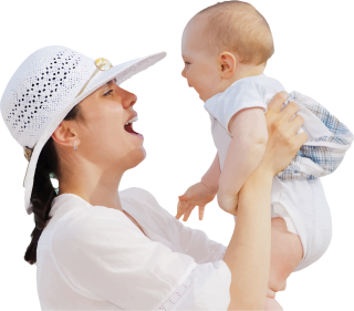 Funny Mother And Baby PNG images