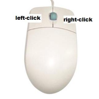 Mouse Right Click Simple Png PNG images