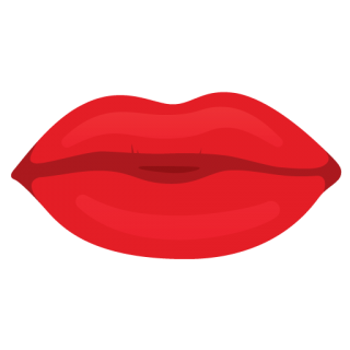 Red Mouth Lips Icon PNG images