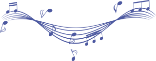 Blue Music Note Image PNG images