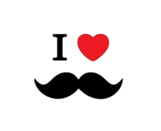 Love Mustache Photo Png PNG images