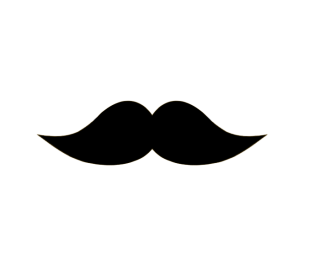 Mustache Short Plump Whiskers Png PNG images