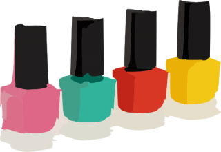 Download Nail Polish Colors Clipart PNG images