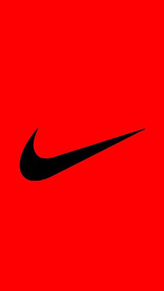 Nike Red Logo Wallpaper PNG images