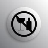 No Alcohol Size Icon PNG images