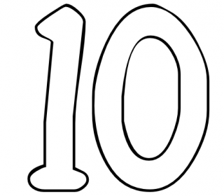 Free Svg Number 10 PNG images