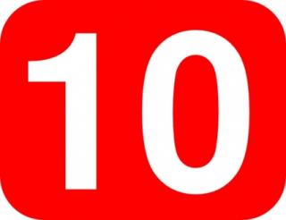 Number 10 Symbols PNG images