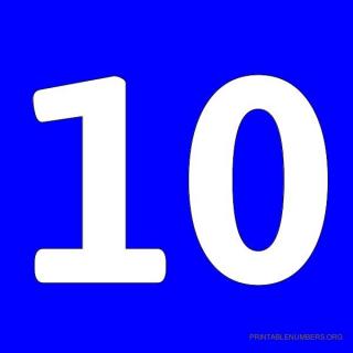 10 Number - PNG All