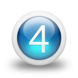 Icon Number 4 Size PNG images
