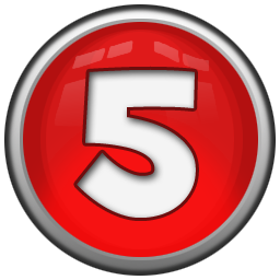 5 Number Icon PNG images
