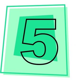 Number 5 Download Vector Free Png PNG images