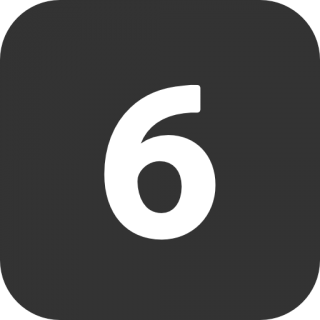 Symbols Number 6 PNG images