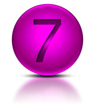 Number 7 Icon, Transparent Number 7.PNG Images & Vector - FreeIconsPNG