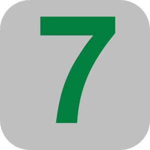 Save Number 7 Png PNG images