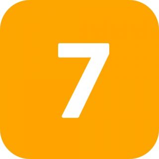 Number 7 Icon Hd PNG images