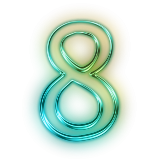 Number 8 Icons No Attribution PNG images