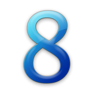 Number 8 Free Files PNG images