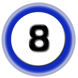 Vector Number 8 Drawing PNG images