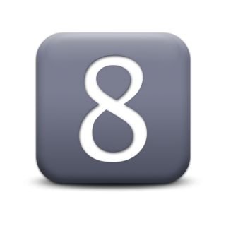 Number 8 Icon Png Download PNG images