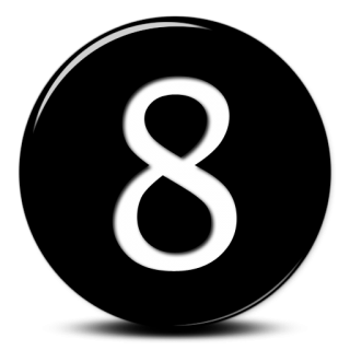 Number 8 Vector Free PNG images