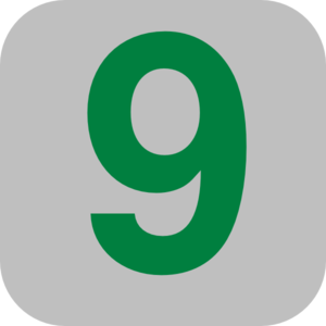 Number 9 Svg Icon PNG images