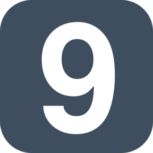 Number 9 Svg Free PNG images