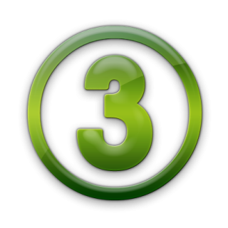 Number 3 Three Icon PNG images