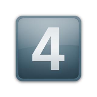 Number 4 Icon PNG images