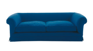 Blue Old Couch Png PNG images