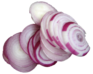 Slice Onion Png PNG images