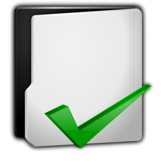 Grey Folder Options Icon PNG images