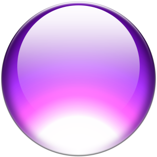 Purple White Orb Png PNG images