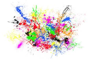 spray paint splatter png