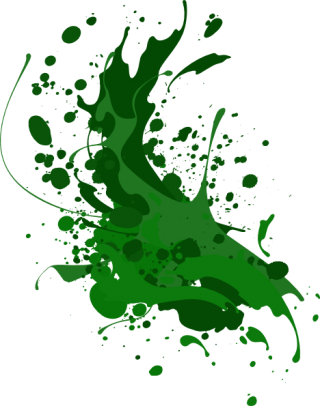 Green Paint Splatter Png PNG images