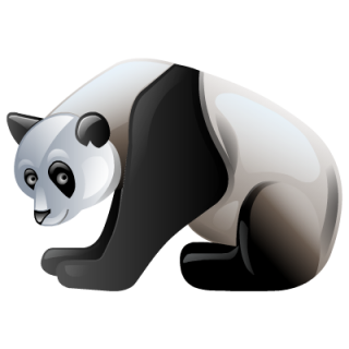 Panda Simple Png PNG images