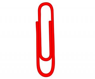 Red Paper Clip Icon PNG images