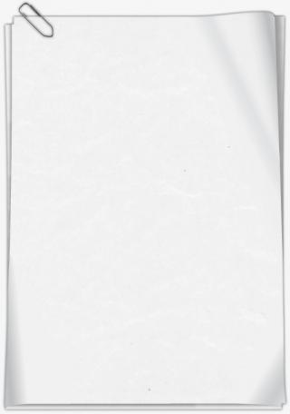 White Plain Paper Notepad And Transparent Pictures PNG images