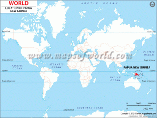 Papua New Guinea Location Map PNG images