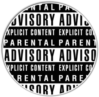 Circle Parental Advisory Png PNG images