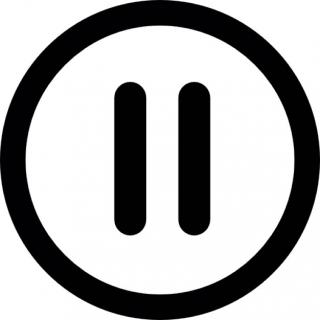 Circle Pause Icon PNG images