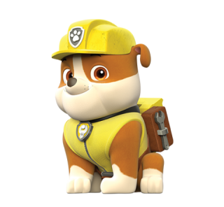 Paw Patrol Rubble Png PNG images