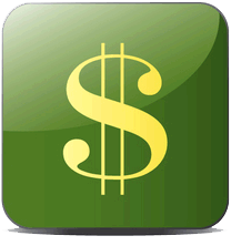 Dollar, Paycheck Icon PNG images