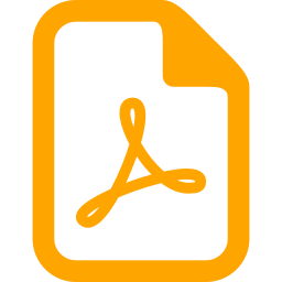 Orange Pdf Icon PNG images