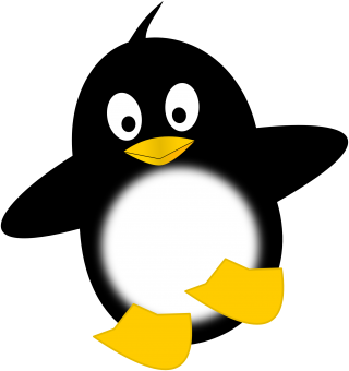 Little Funny Penguin Png PNG images