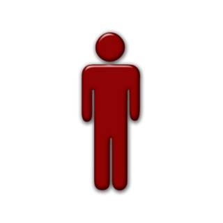 Symbol Person Red Icon PNG images